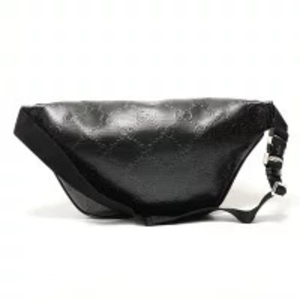 Gucci GG Embossed Body Bag Shoulder Black